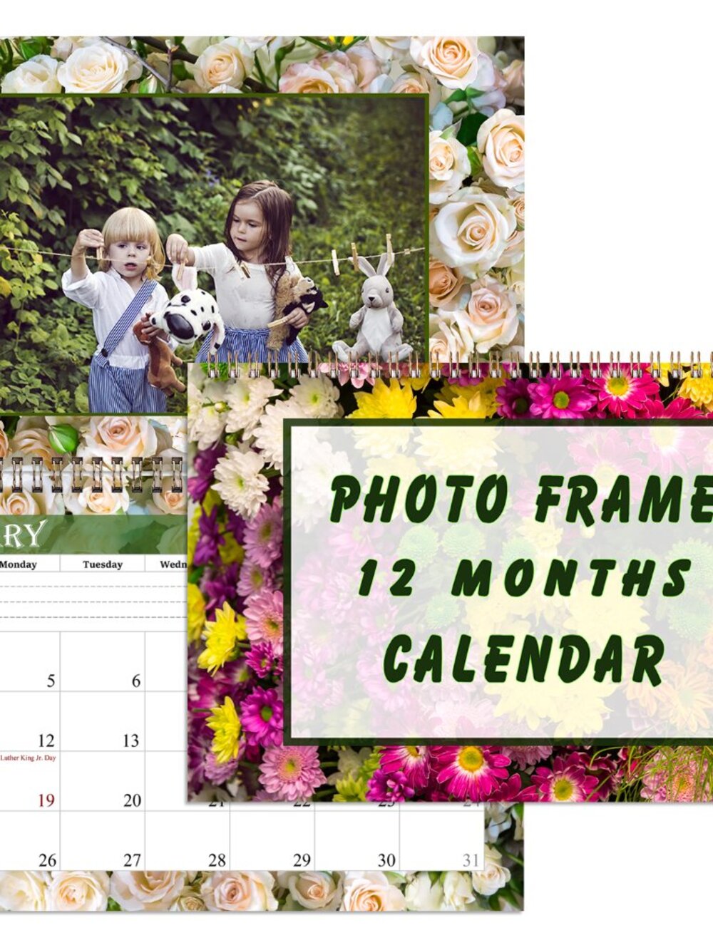Personalized Custom 2027 Personalized Custom - 12 Months Calendar 8.5x11In. 013